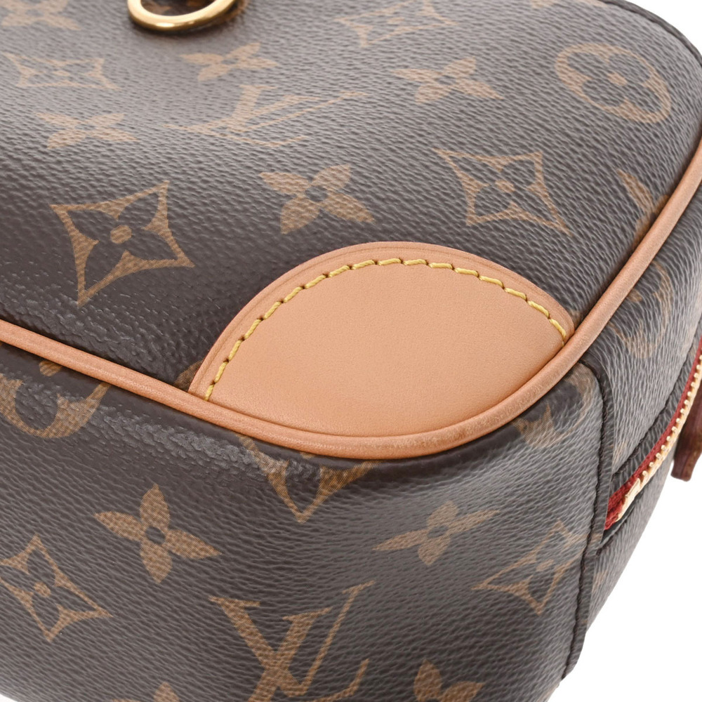 LOUIS VUITTON Monogram Deauville Brown Canvas Shoulder Bag - Picture 8 of 11
